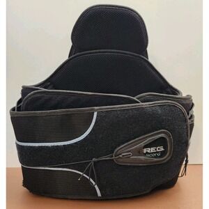 Breg Ascend LSO 637/650 Back Brace Lumbar Black Adjustable EUC